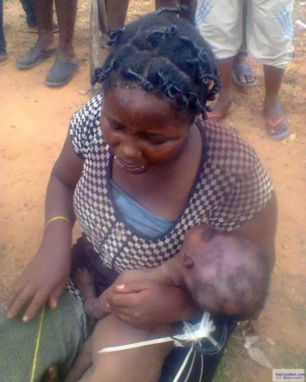 Photo: Woman Allegedly Strangles Her 1-Year-Old Baby, Plucks Her Eyes, Drinks Her Blood